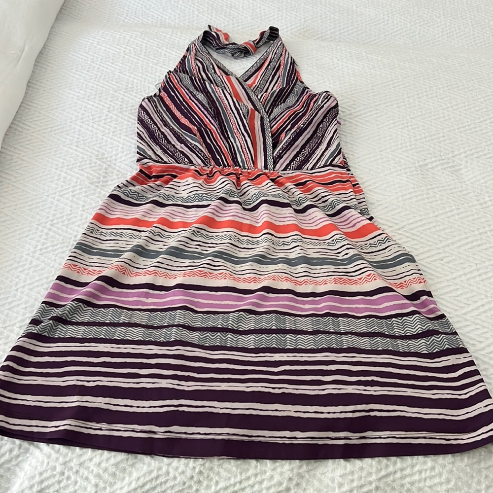 Atheleta summer dress halter style w ability to use inserts for bra.